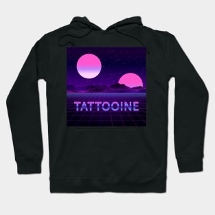 Tatooine Retro 80s Hoodie